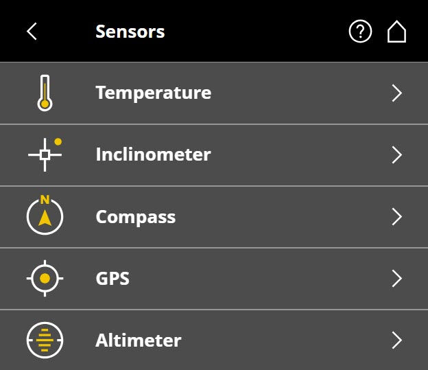 Sensors