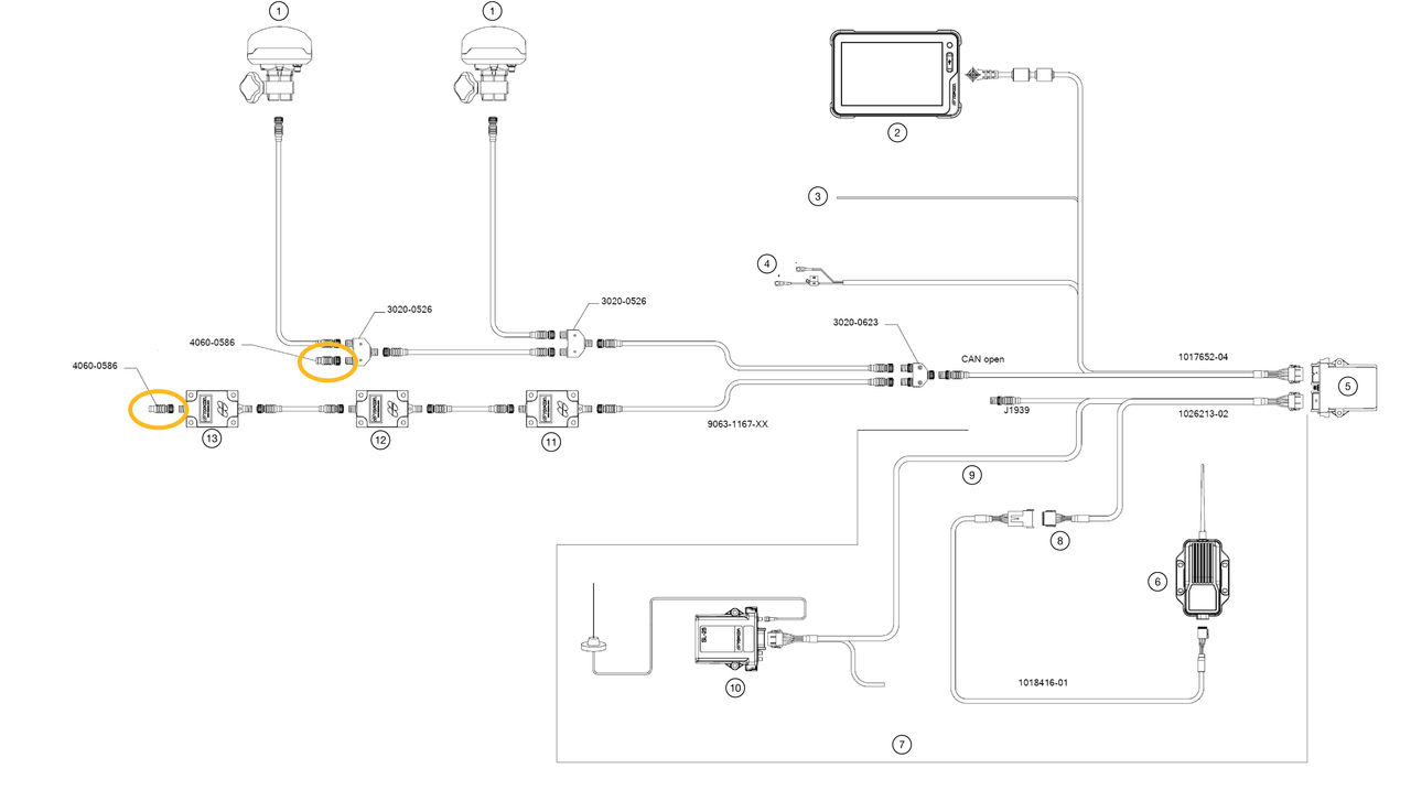 CAN line termination