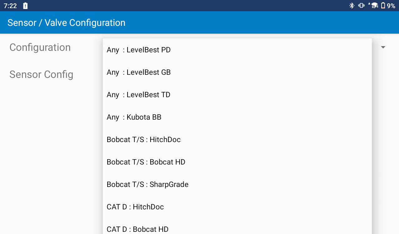System setup