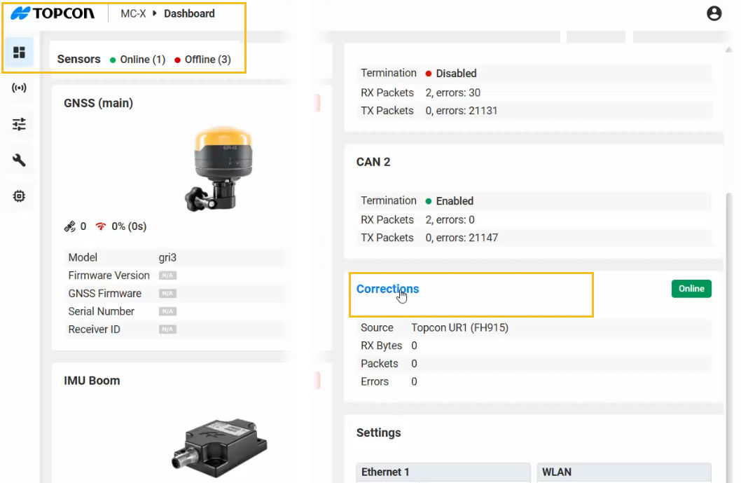 Update UR-1 or UR-S1 main firmware